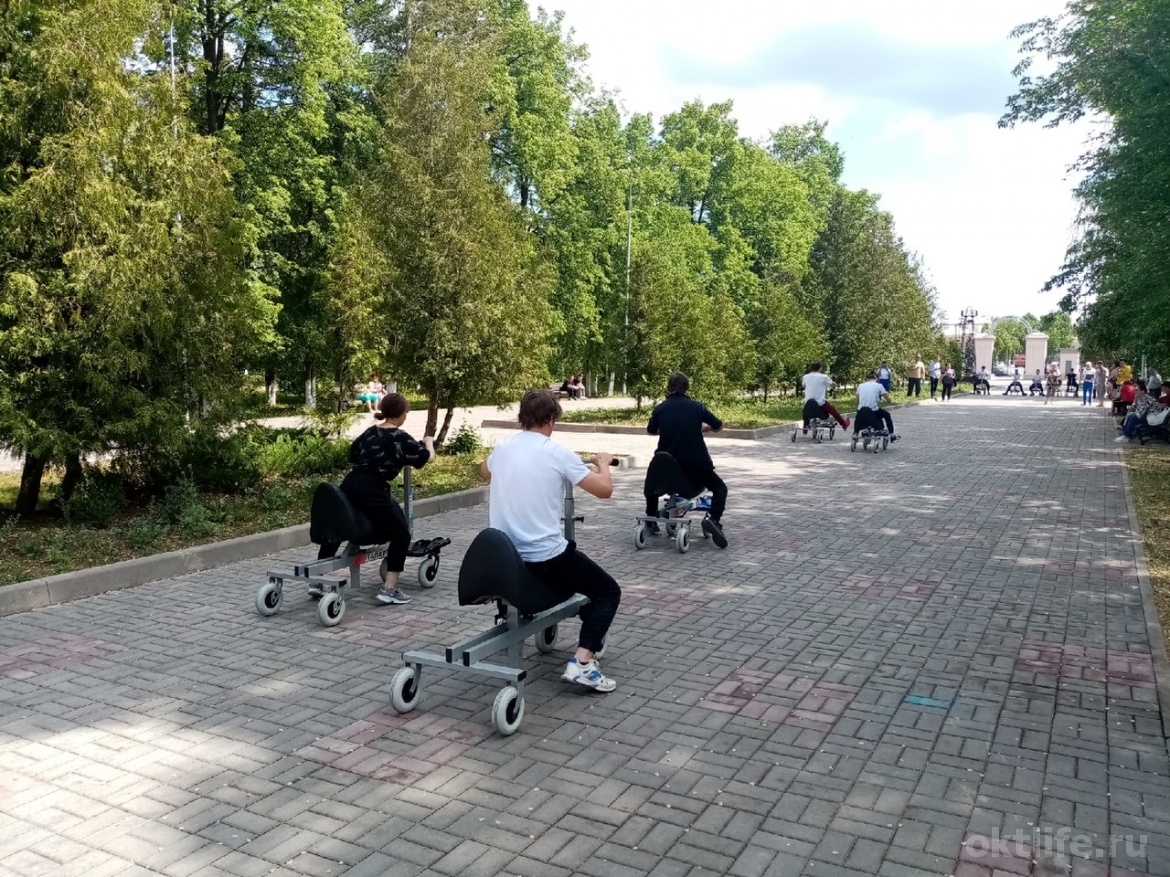 Новый вид спорта в Октябрьском!