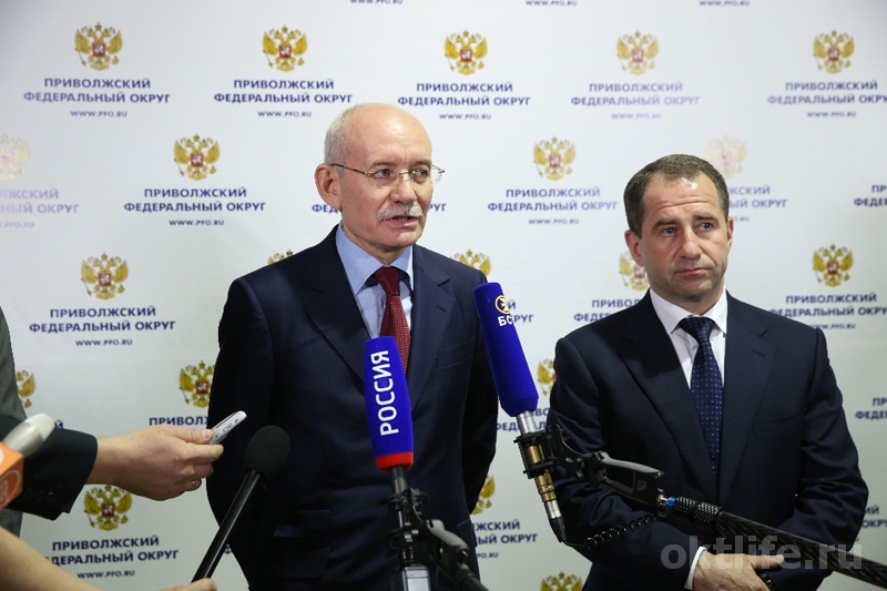 Михаил Бабич и Рустэм Хамитов посетили город Октябрьский