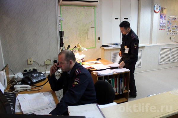Ночью в полиции