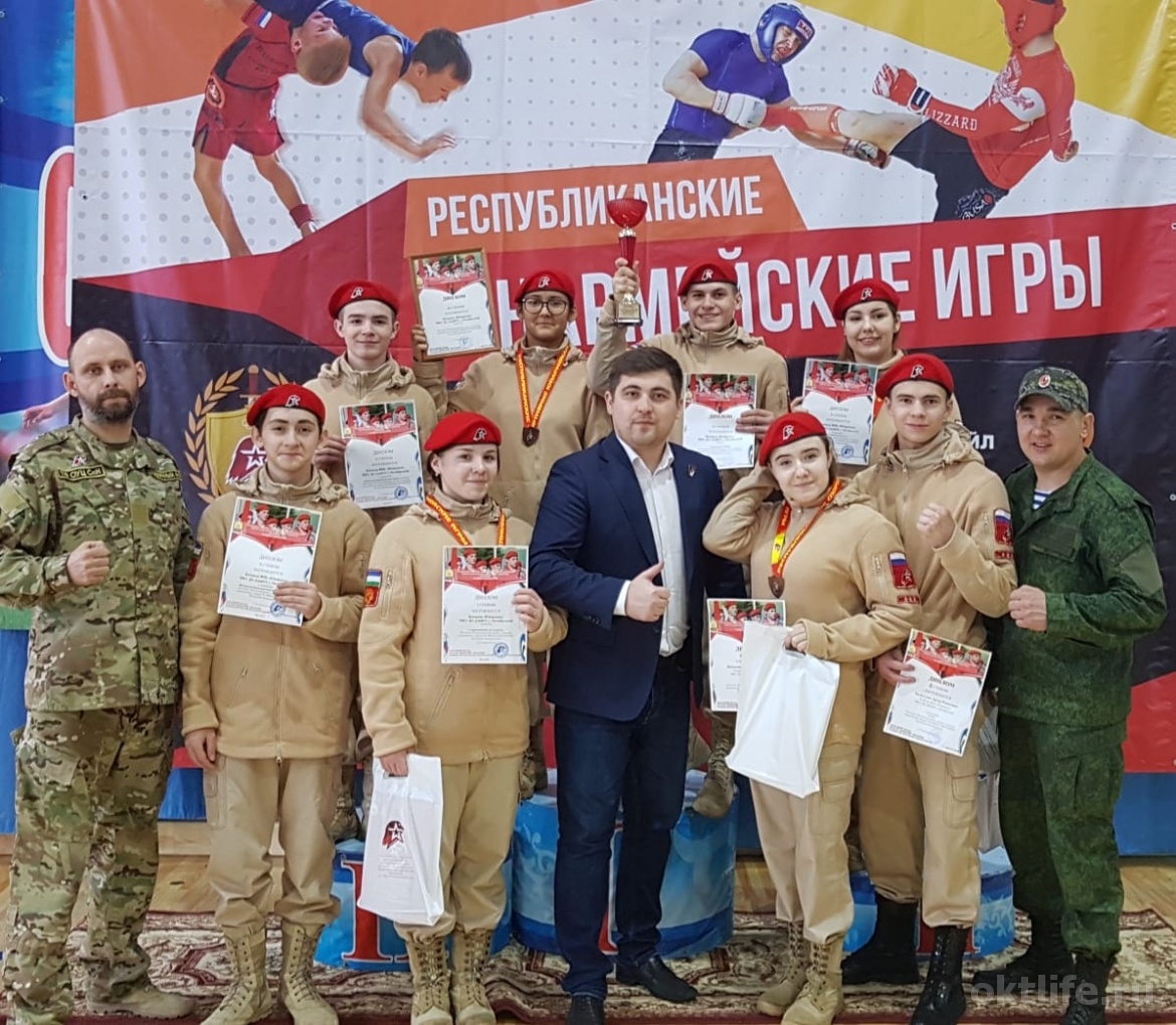 Октябрьцы приняли участие в Юнармейских играх-2019