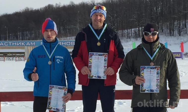 В Октябрьском прошла «Рождественская гонка»